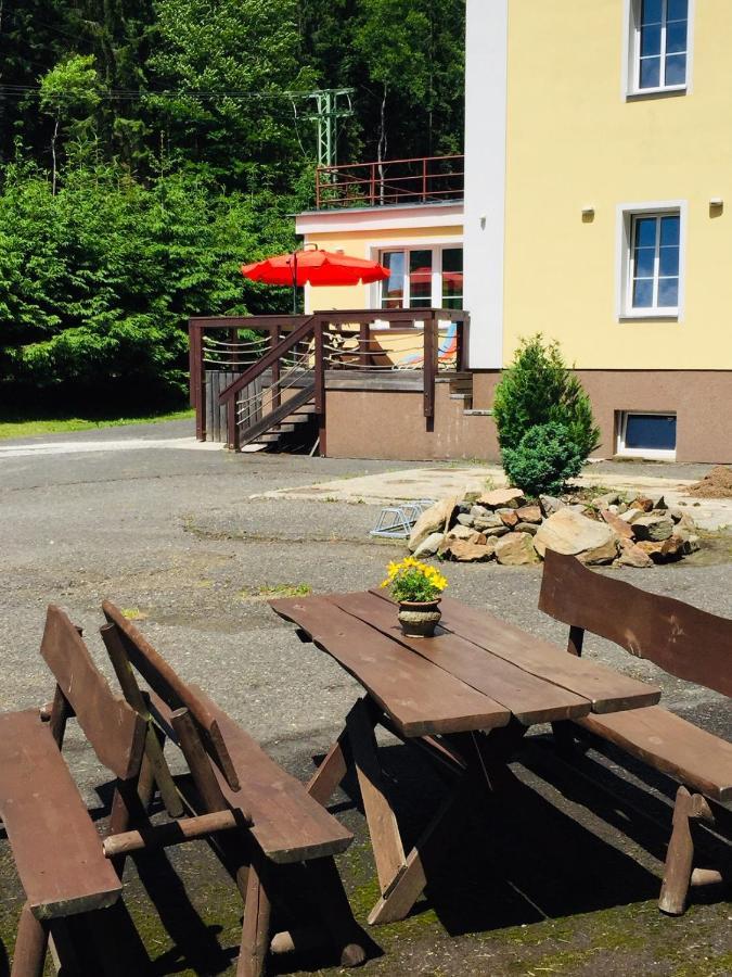 Horska Chata Pod Lanovkou Jáchymov Eksteriør bilde